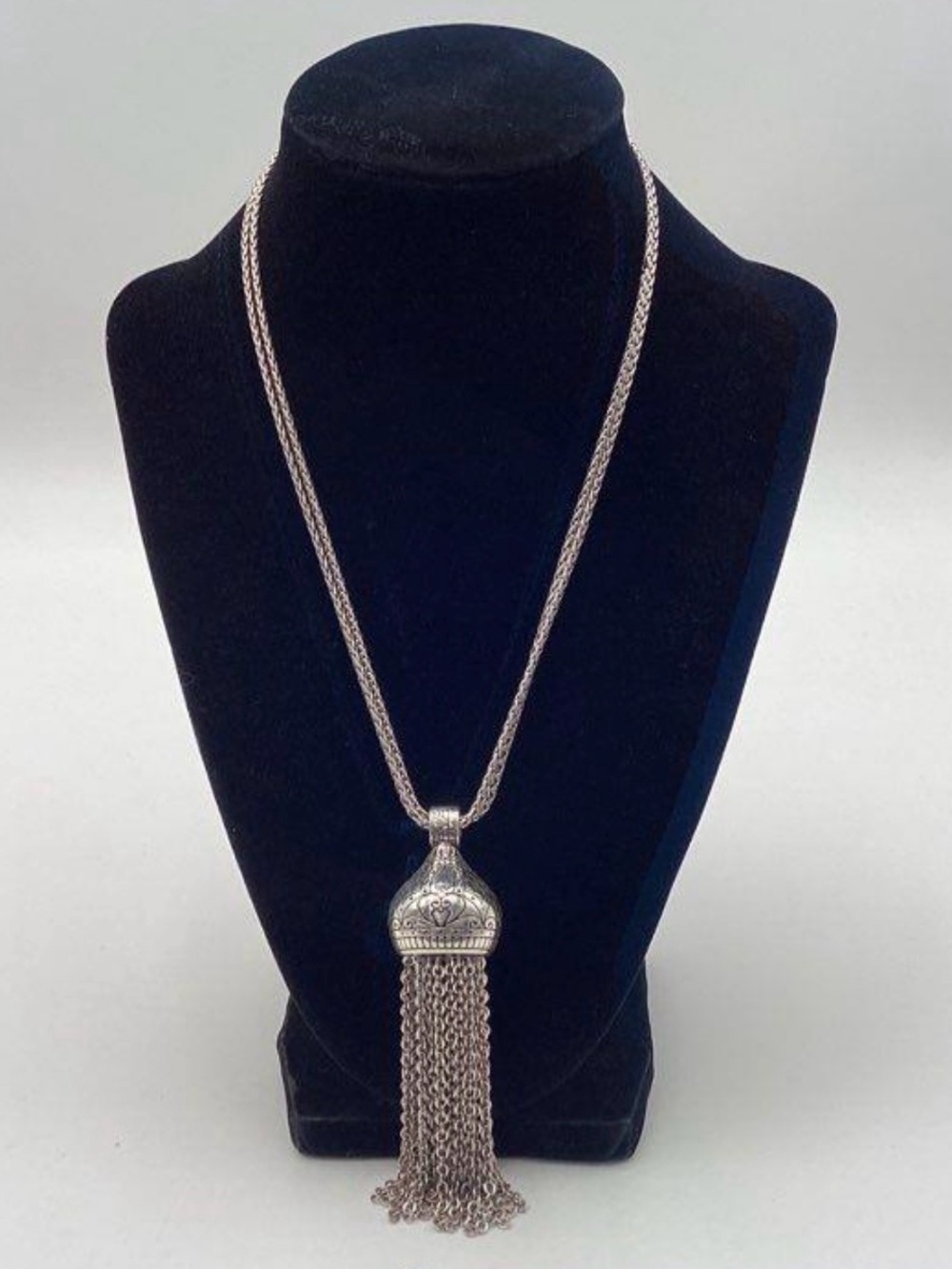 Brighton CASABLANCA Tassel Convertible Long Short Lantern Necklace MSRP $108